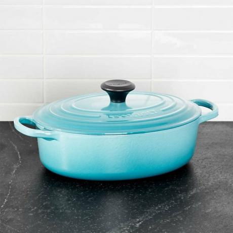 Forno holandês de ferro fundido revestido de cerâmica por Le Creuset