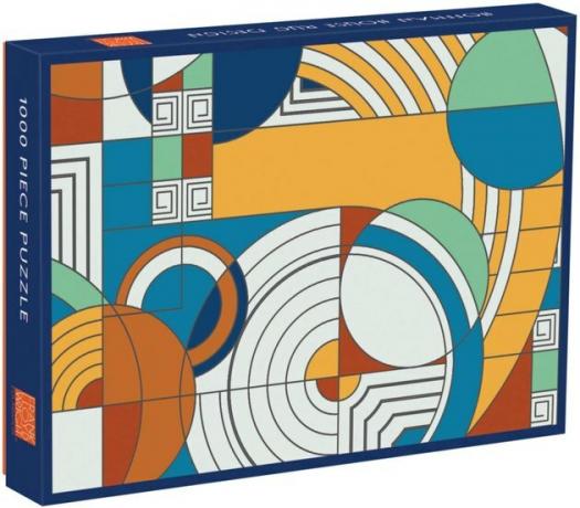 Galison Frank Lloyd Wright Foundation Hoffman House Rug Design 1000 stukjes puzzel, $ 18,99