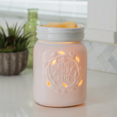 Candle Warmers Etc. Aquecedor de fragrâncias para iluminação em jarra de pedreiro, $ 16,99