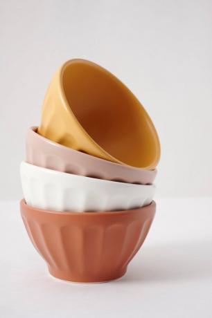 Anthropologie Matte Latte Bowls