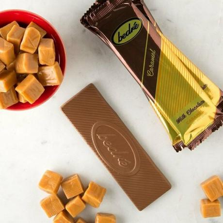 Barra de chocolate com caramelo Bedré Fine Chocolate