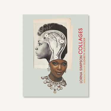 imagem da capa do livro de colagens de lorna simpson