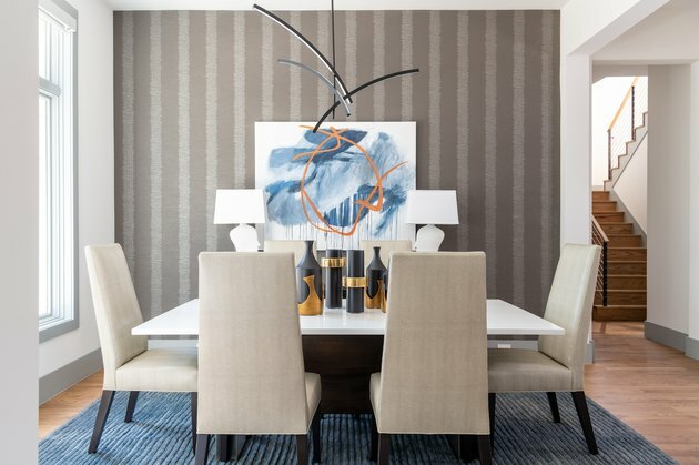 ideias de decoração de mesa de jantar