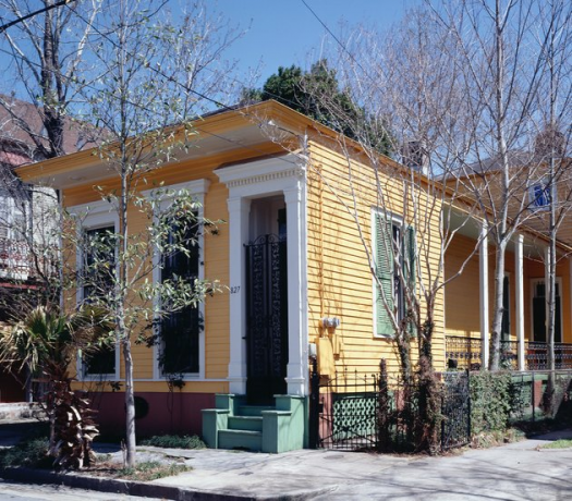 Geweerhuis in het Bywater-gedeelte van New Orleans