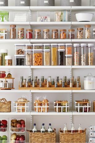 georganiseerde pantry