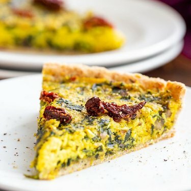 Veganský koláč Richa's Vegan Quiche