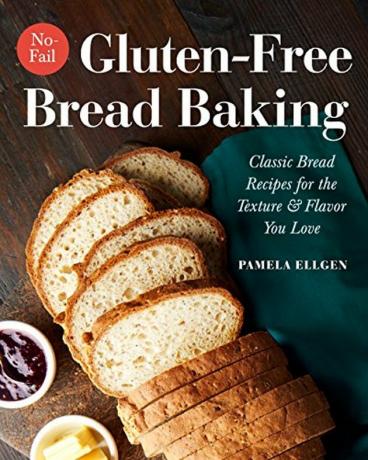 boek getiteld "no-fail glutenvrij brood bakken"