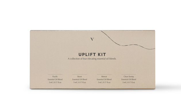 kit de presente de óleos essenciais tan Uplift