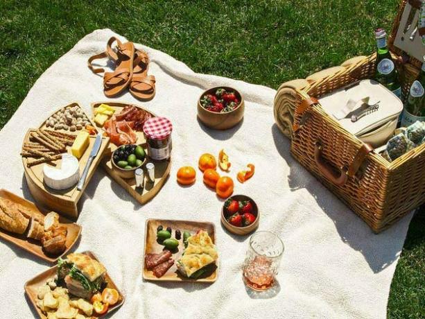 picknicken bij ascot kaasplanken