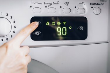 Екран за температура на пералня