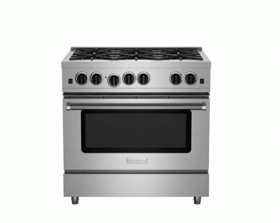 melhor fogão a gás BlueStar 36 ″ Série Culinary (RCS) Open Burner Range
