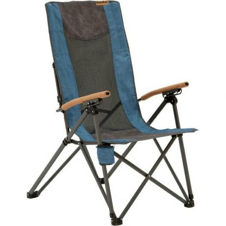 Cadeira reclinável Eureka Highback em azul