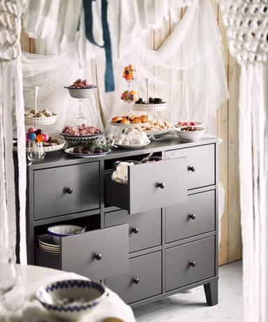 DIY casamento barra de chocolate IKEA hack