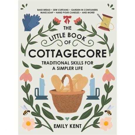 livro guia de presentes de Natal da cottagecore