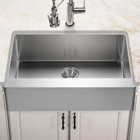 Houzer Epicure Series Avental Frente Gourmet Pia de Cozinha Única