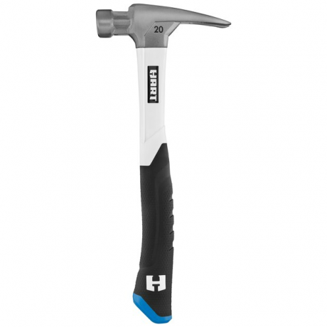 Martelo de cabo de fibra de vidro HART 20oz