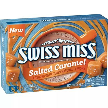 caja de caramelo salado de la señorita suiza