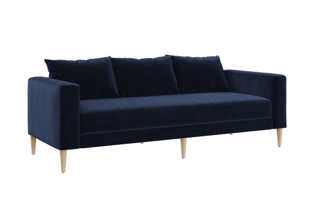 mėlyna moderni ekologiška „Sabai Design“ sofa