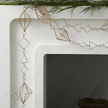 cb2 geo garland