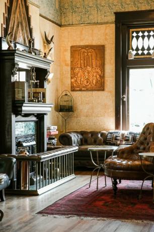 Interno a Cowboy urbano Brooklyn
