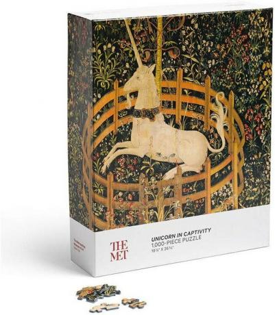 De Metropolitan Museum Unicorn in Captivity Puzzle, $ 19,95