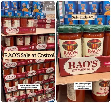 Rao's marinara umak na rasprodaji u Costco