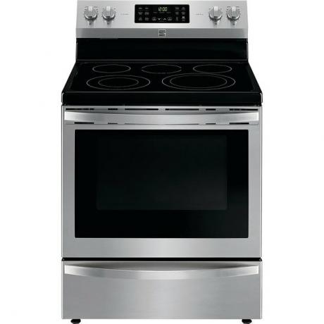 „Kenmore“ viryklė 92633 5,4 kub. pėdų Elektrinis diapazonas su konvekcija iš nerūdijančio plieno, 809,99 USD
