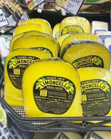 Trader Joen limoncello gouda -juusto