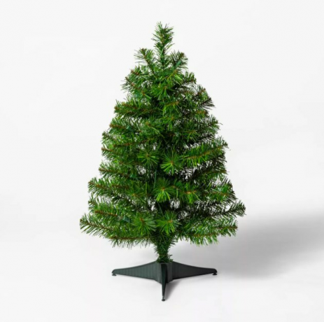 شجرة كريسماس اصطناعية بإضاءة ألبرتا التنوب المضاءة مسبقًا بطول 2 قدم - Wondershop ™
