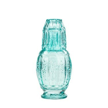 Caraffa per l'acqua vintage Elle Decor con bicchiere