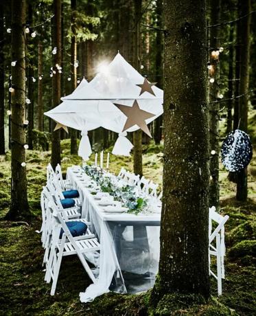decoração de casamento diy IKEA hack