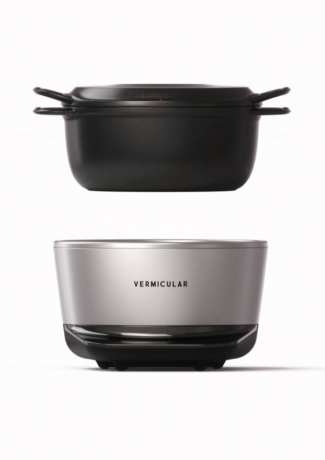 Fogão de indução de ferro fundido vermicular