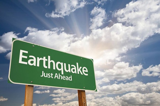 Signe avant le tremblement de terre.