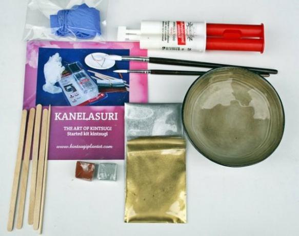 DIY: Kintsugi Started Kit met handgemaakte schaal