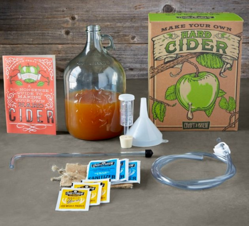 Kit de preparação de cidra de maçã dura