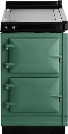 AGA 20 "Pistache Placa de aquecimento elétrico duplo forno pequeno fogão