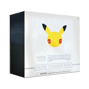 Pokemon 25th Anniversary Celebrations Elite Trainer Box