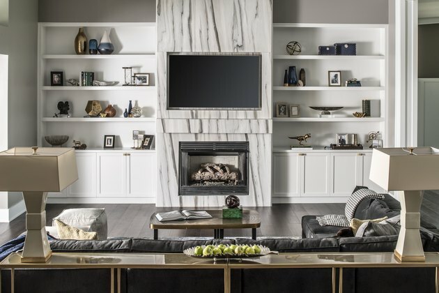 acessórios de decoração prateleira