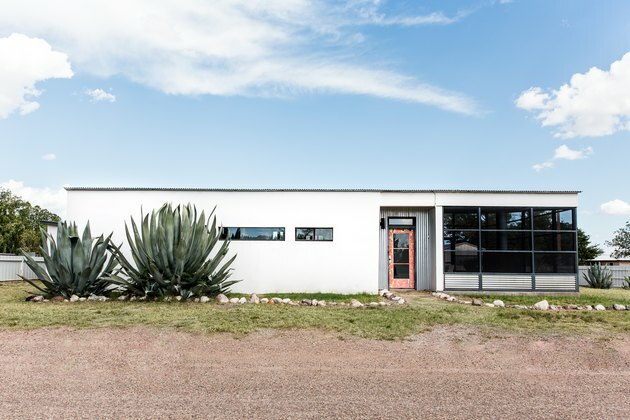 casa branca como visto de fora
