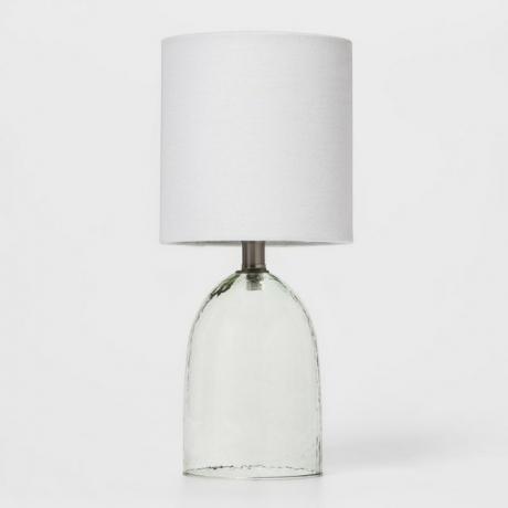 Drempel gerecyclede glazen tafellamp (alleen lamp), $ 9, 99