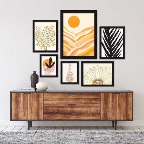 Conjunto de parede da galeria AmericanFlat