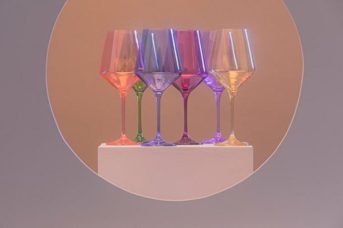 Calici da vino colorati Estelle (set di 6), $ 175