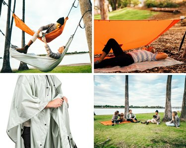 BE Outfitter 4 az 1-ben Campo Utility függőágy + poncsó