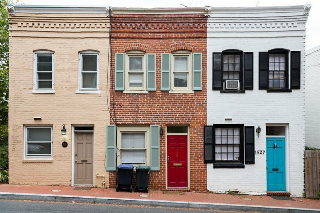 Casas geminadas históricas em Washington DC