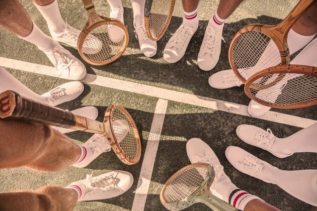 Gray Malin The Tennis Team Coral Beach Club