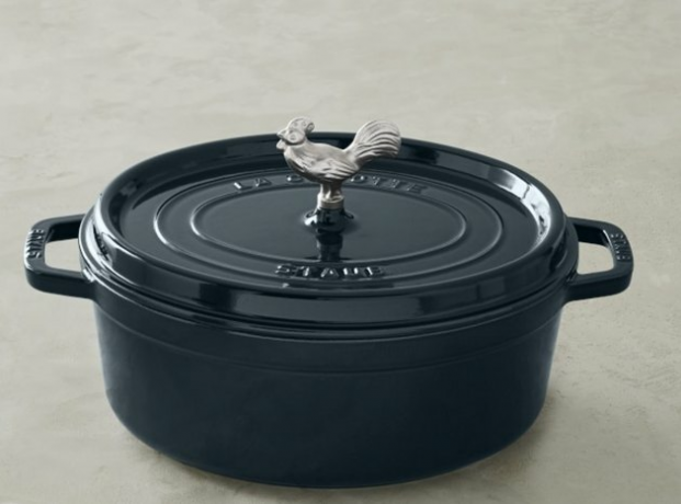 Panelas de ferro fundido com revestimento cerâmico Staub forno holandês Coq au Vin