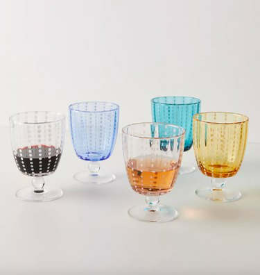 anthropologie selma vyno taurės
