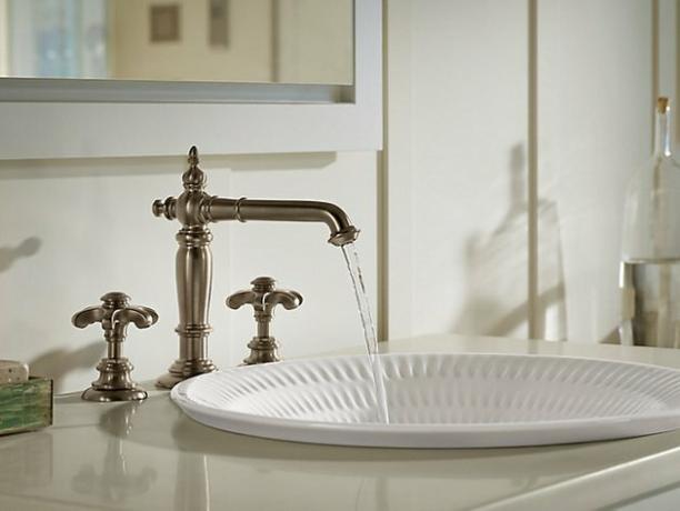 Pia de banheiro de cerâmica Derring® Carillon® Round Wading Pool® da Kohler