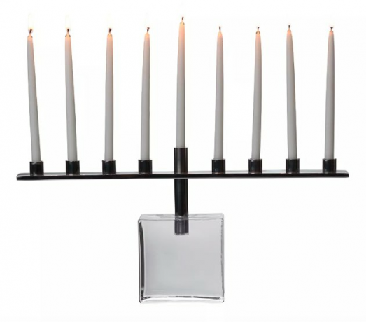 Simon Pearce Woodbury Menorah, $ 295