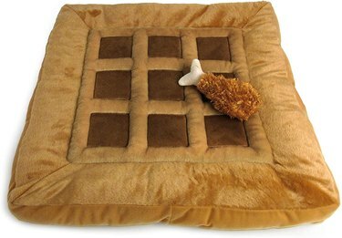 سرير الحيوانات الأليفة Tonbo Soft Plush Waffle
